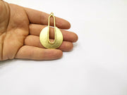 Gold Charms Gold Plated Charms  (60x37mm)  G16689