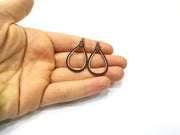 4 Copper Charm Antique Copper Charm (40x22mm) G16813