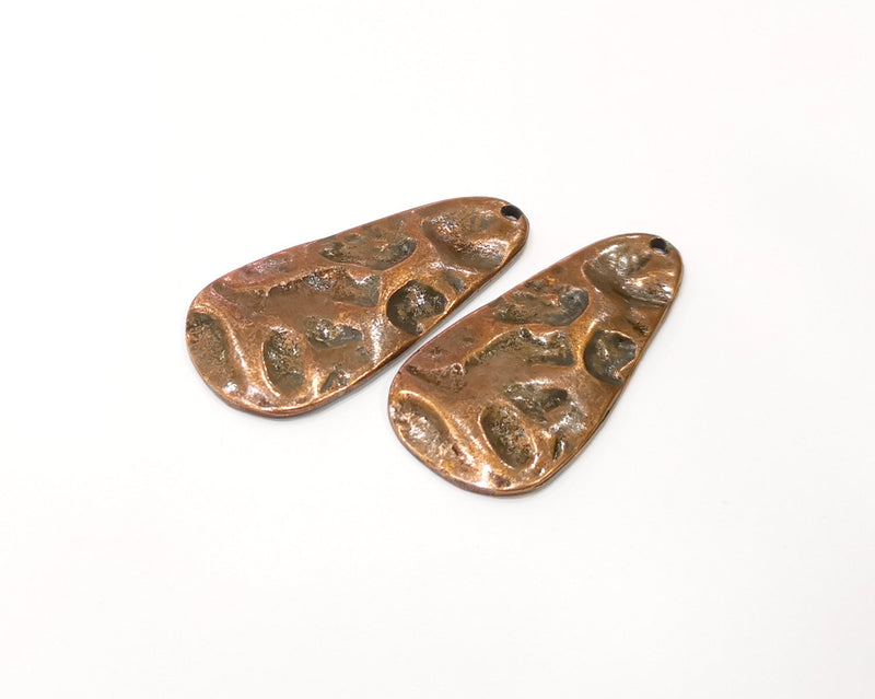 2 Copper Charm Antique Copper Charm (47x22mm) G16820