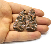 2 Copper Charm Antique Copper Charm (47x22mm) G16820
