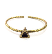 Bracelet Blank Cuff Bezel Resin Bangle inlay Blank Glass Cabochon Base Bezel Hammered Adjustable Antique Bronze Bracelet (6mm ) G15990