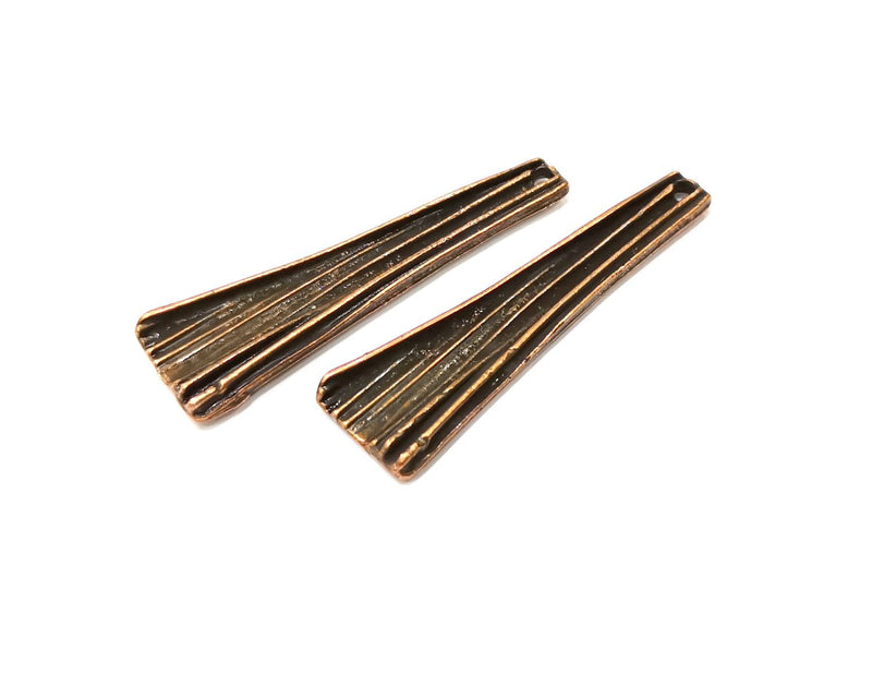 20 Copper Charm Antique Copper Charm (53x14mm) G16879