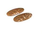 2 Copper Charm Antique Copper Charm (54x22mm) G16901