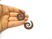 2 Copper Charm Antique Copper Charm (45x34mm) G16907