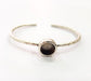 Bracelet Blank Cuff Bezel Resin Bangle inlay Blank Glass Cabochon Base Bezel Hammered Adjustable Antique Silver Bracelet (10mm ) G16024