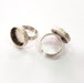 Ring Blank Setting Hammered Ring Base Bezel inlay Ring Backs Glass Cabochon Mounting Adjustable Antique Silver Plated Ring (18mm ) G16085