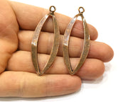 2 Copper Charm Antique Copper Charm (60x22mm) G17000