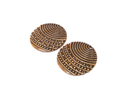 2 Copper Charm Antique Copper Charm (30mm) G17004