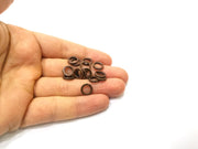 20 Circle Connector Copper Circle Antique Copper Plated Metal (10mm) G17006