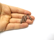 10 Copper Charm Antique Copper Charm (27x5mm) G17028