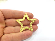 Star Charms Gold Plated Charms  (46x43mm)  G16138
