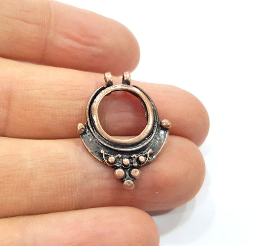 5 Copper Charm Antique Copper Charm (28x20mm) G16203