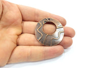 2 Copper Charm Antique Copper Charm (42mm) G16204