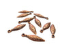 10 Copper Charm Antique Copper Charm (24x6mm) G16206
