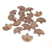 20 Copper Charm Antique Copper Charm (14x11mm) G16208