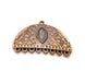2 Copper Charm Connector Antique Copper Charm (42x29mm) G16226