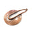 2 Copper Charm Antique Copper Charm (61x36mm) G16445