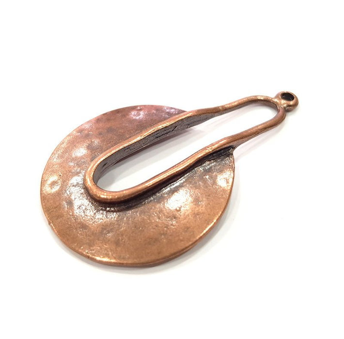 2 Copper Charm Antique Copper Charm (61x36mm) G16445