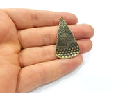 2 Antique Bronze Charm Antique Bronze Plated Charm (42x24mm) G16266