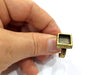 Antique Bronze Ring Blank Setting Cabochon Base inlay Ring Backs Mounting Adjustable Ring Bezel (10x10mm blank) Antique Bronze Plated G16344