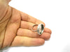 Ring Blank Setting Hammered Ring Base Bezel inlay Ring Backs Glass Cabochon Mounting Adjustable Antique Silver Plated Ring (20mm ) G17155