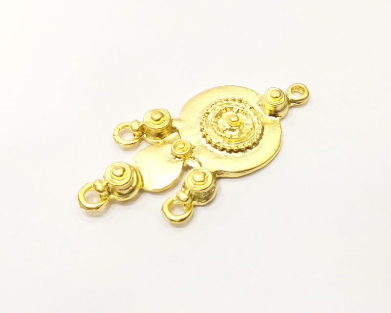 Gold Charms Gold Plated Charms  (54x26mm)  G17212
