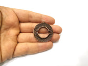 2 Copper Charm Antique Copper Charm (35mm) G17292