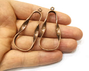 2 Copper Charm Antique Copper Charm (55x23mm) G17323
