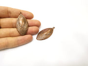 2 Copper Charm Antique Copper Charm (48x22mm) G17325
