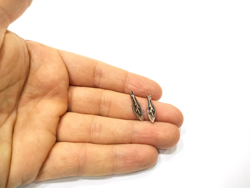 20 Copper Charm Antique Copper Charm (22x6mm) G17373