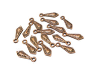 20 Copper Charm Antique Copper Charm (19x6mm) G17409