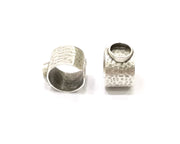 Silver Ring Setting Resin Ring Blank Cabochon Base inlay Ring Mounting Adjustable Ring Base Bezel (10 mm)Antique Silver Plated Brass  G16462