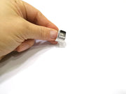 3 pcs Silver Ring Setting Resin Ring Blank Cabochon Base inlay Mounting Adjustable Ring Bezel (10x10mm)Antique Silver Plated Brass  G16476