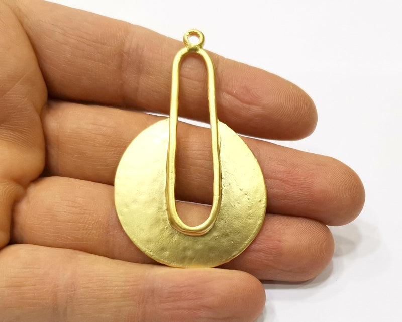 Gold Charms Gold Plated Charms  (60x37mm)  G16689