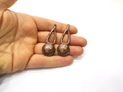 2 Copper Charm Antique Copper Charm (54x20mm) G16809