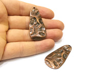 2 Copper Charm Antique Copper Charm (47x22mm) G16820