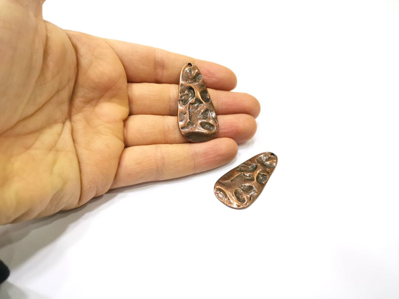 2 Copper Charm Antique Copper Charm (47x22mm) G16820