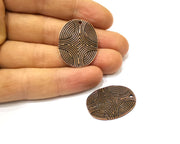 2 Copper Charm Antique Copper Charm (32x25mm) G16837