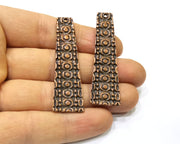 2 Copper Charm Antique Copper Charm (55x16mm) G16868
