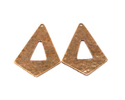 2 Copper Charm Antique Copper Charm (55x36mm) G17008