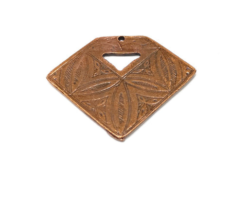 Copper Pendant Antique Copper Plated Pendant (53x45mm) G17025