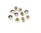 Silver Charms Blank Antique Silver Plated Brass ( 5mm blank)  G17116