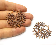2 Copper Charm Antique Copper Charm (42mm) G17547