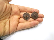 4 Copper Charm Antique Copper Charm (24mm) G17170