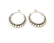 2 Silver Charms Antique Silver Plated Charms (35x31mm)  G17587