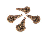 6 Copper Charm Antique Copper Charm (26x16mm) G17213
