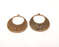 2 Tribal Charms Ethnic Charms Antique Copper Charm (39mm) G17636