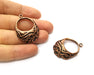 2 Copper Charm Antique Copper Charm (38x28mm) G17641