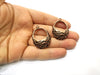 2 Copper Charm Antique Copper Charm (38x28mm) G17641