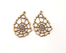 4 Copper Charm Antique Copper Charm (35x24mm) G17647